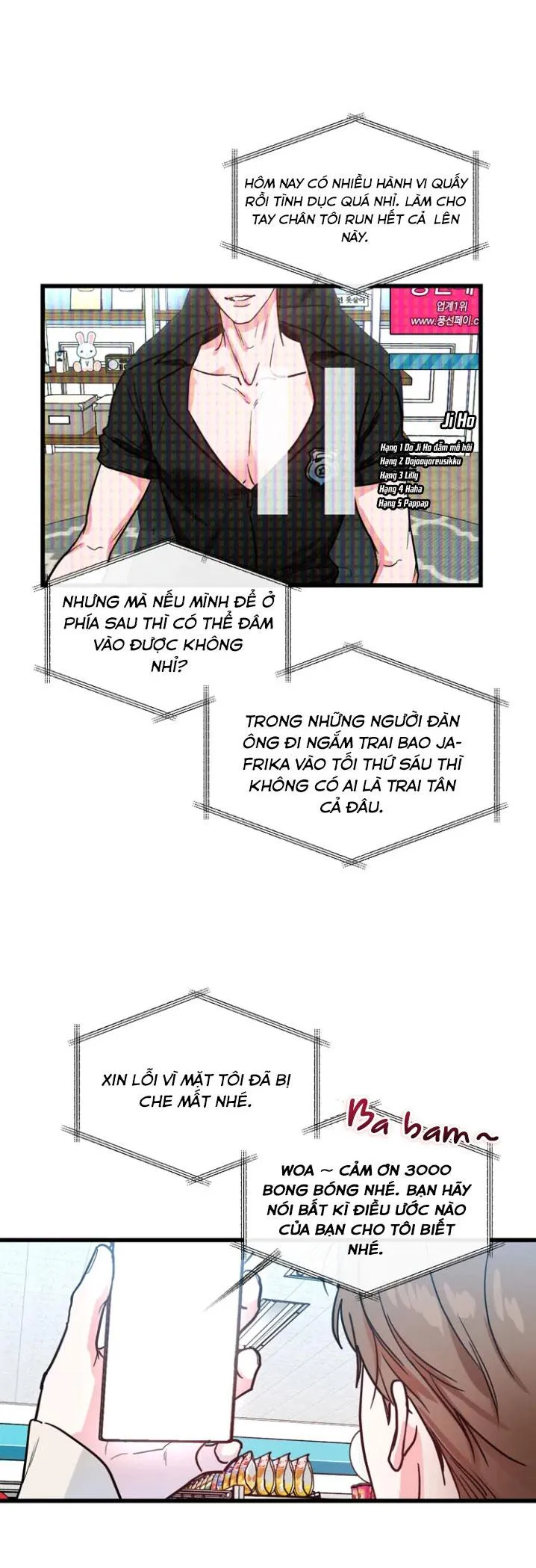 Buổi phát sóng trực tiếp dâm đãng của tên họ KANG Chapter 1 Trang 14