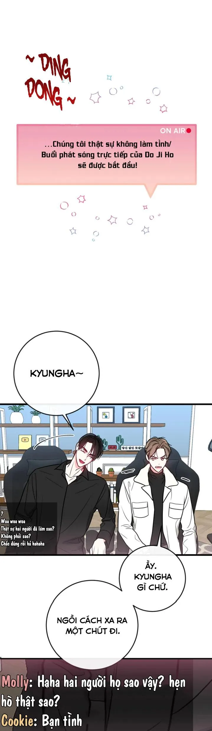 Buổi phát sóng trực tiếp dâm đãng của tên họ KANG Chapter 3 Trang 57