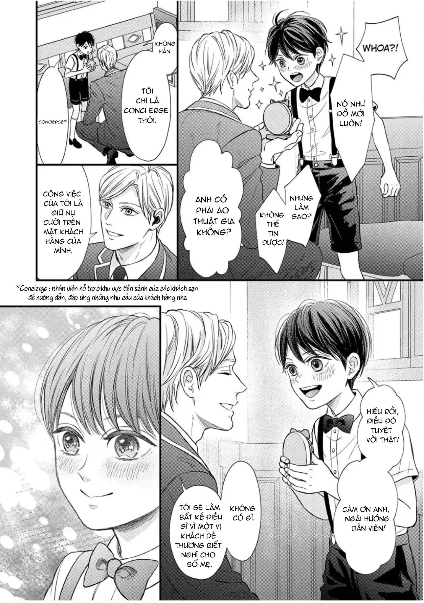 Bí Mật Anh Chàng Concierge Chapter 1 Trang 5