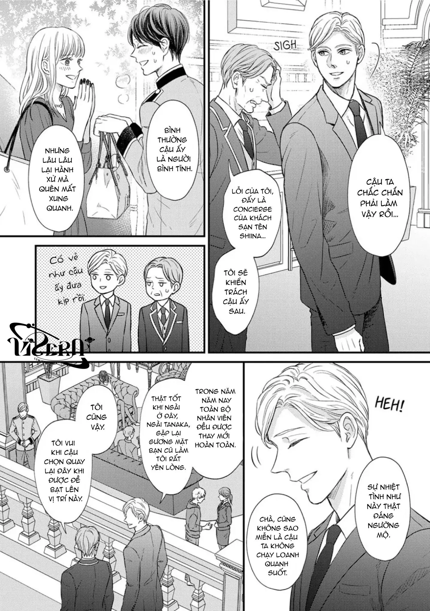 Bí Mật Anh Chàng Concierge Chapter 1 Trang 9