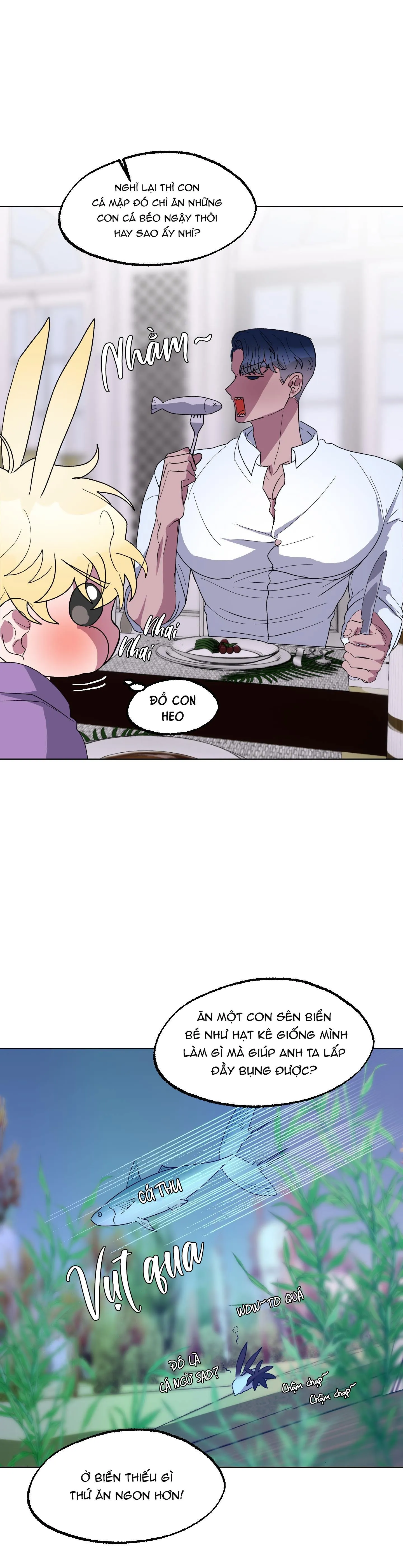 CÁ MẬP VÀ CÔ DÂU THỎ Chapter 14 Trang 11