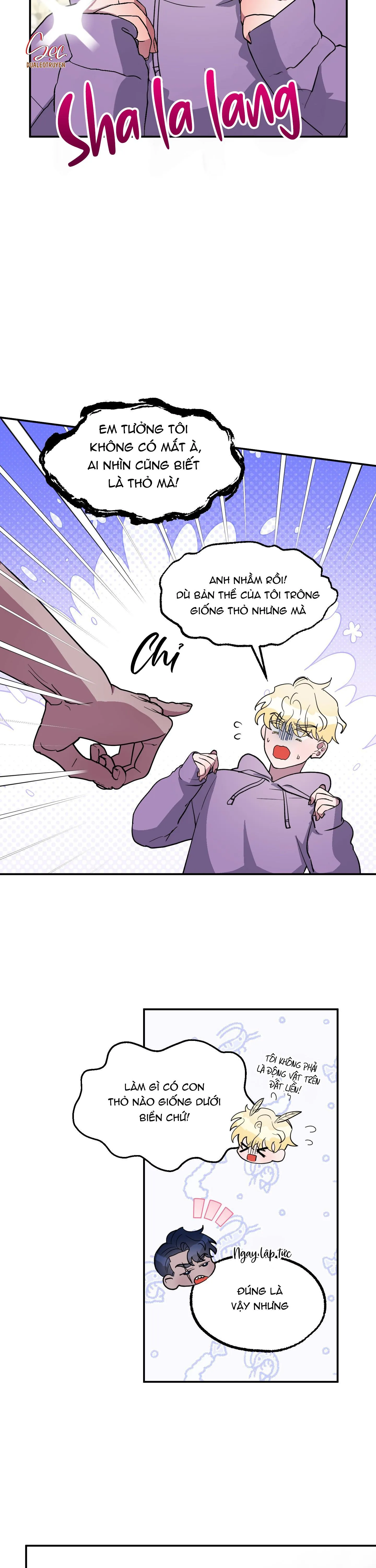 CÁ MẬP VÀ CÔ DÂU THỎ Chapter 2 Trang 5