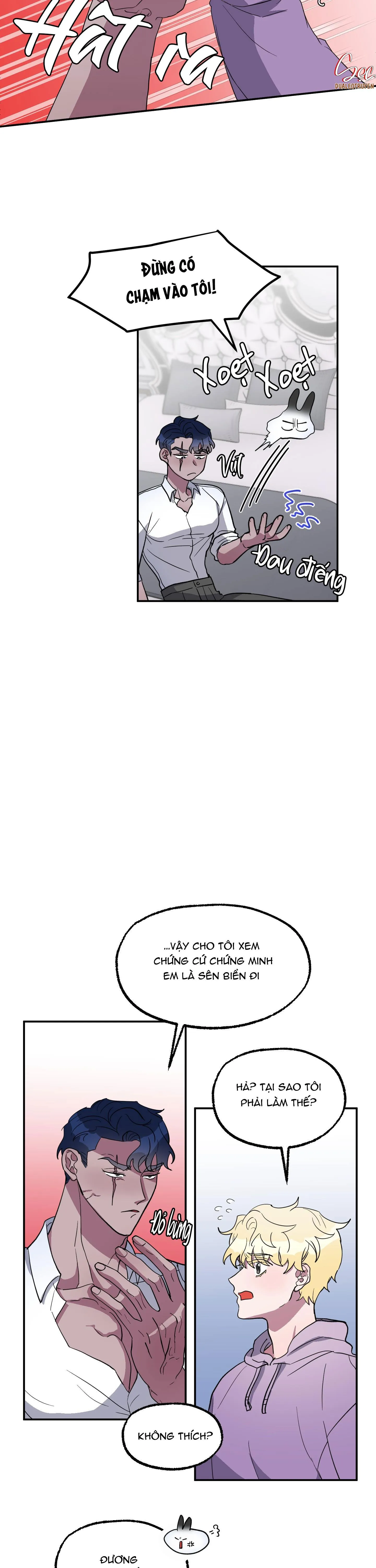 CÁ MẬP VÀ CÔ DÂU THỎ Chapter 2 Trang 8