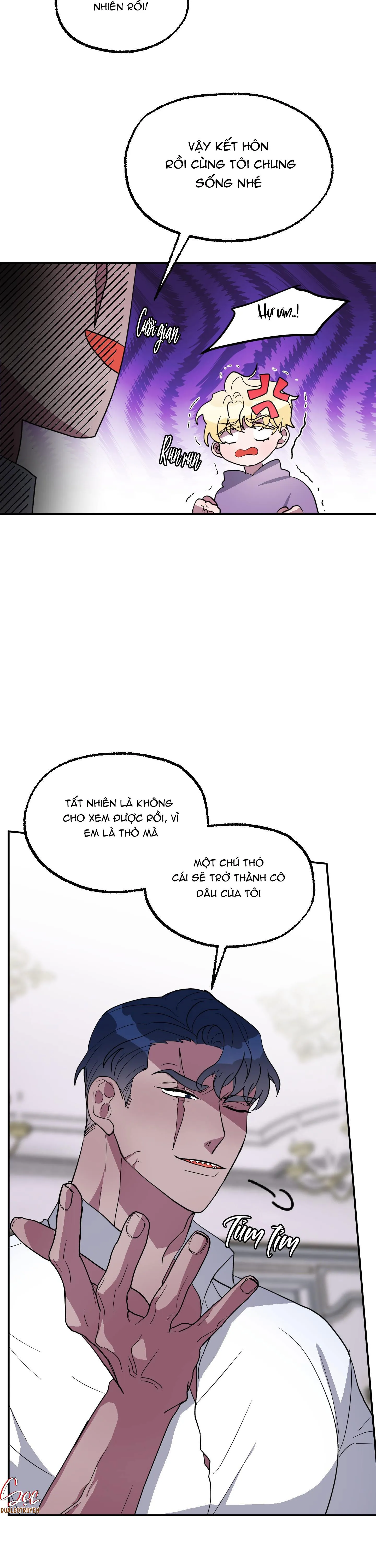 CÁ MẬP VÀ CÔ DÂU THỎ Chapter 2 Trang 9