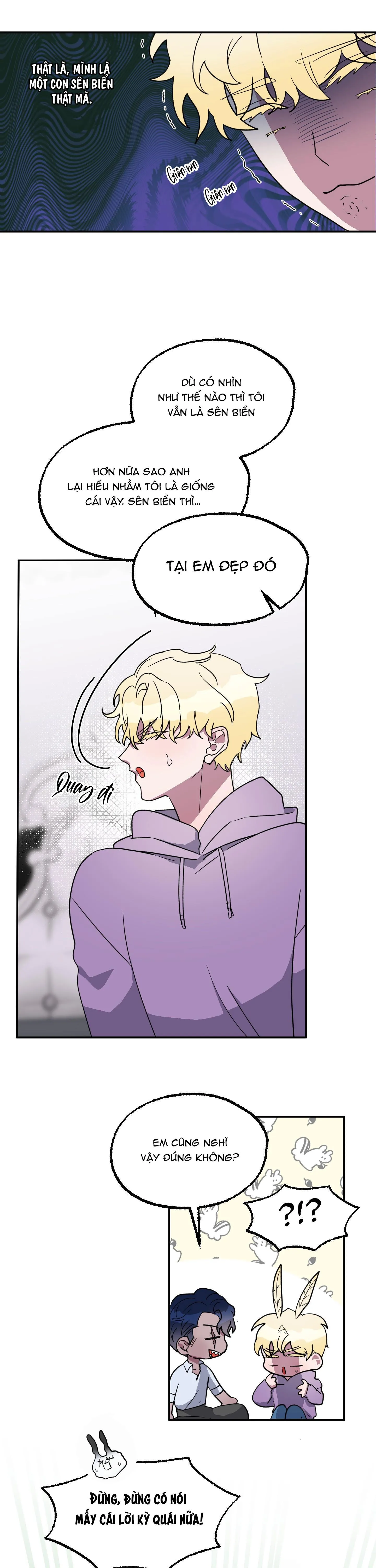 CÁ MẬP VÀ CÔ DÂU THỎ Chapter 2 Trang 10