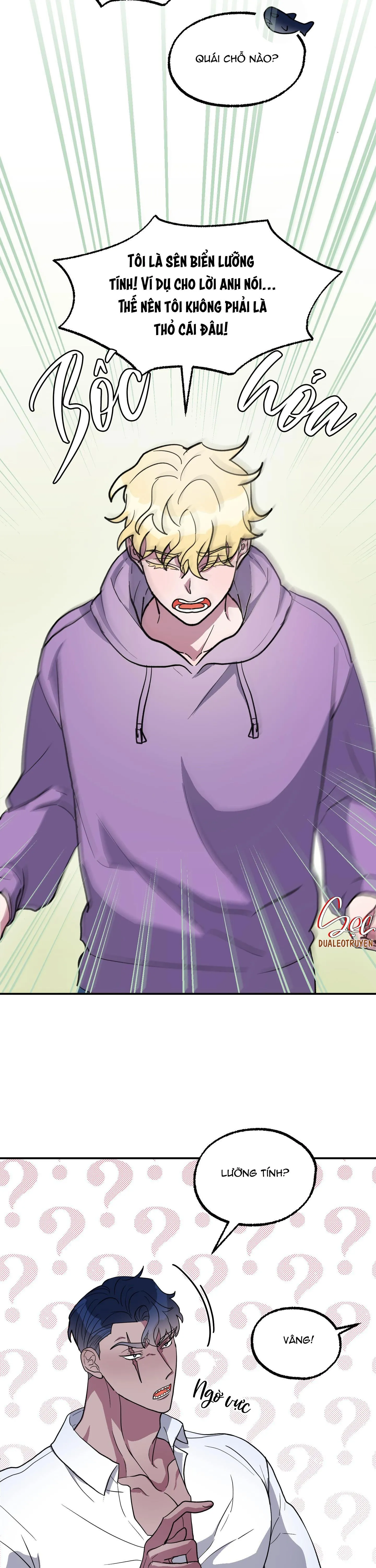 CÁ MẬP VÀ CÔ DÂU THỎ Chapter 2 Trang 11