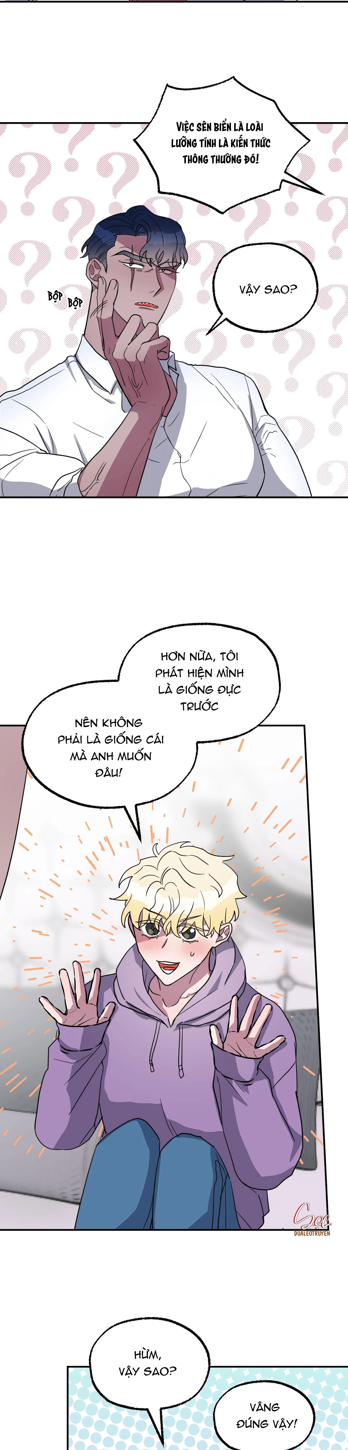 CÁ MẬP VÀ CÔ DÂU THỎ Chapter 2 Trang 12