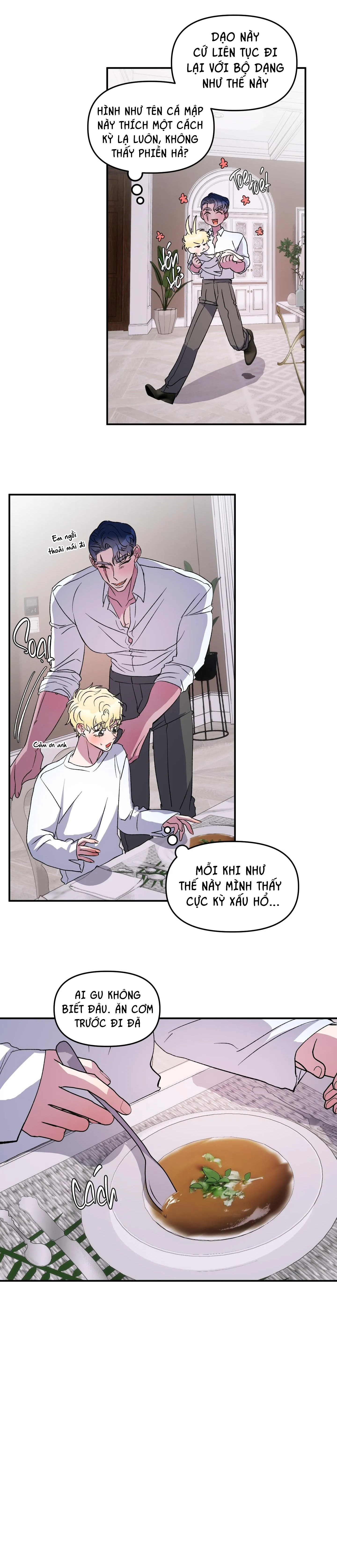 CÁ MẬP VÀ CÔ DÂU THỎ Chapter 26 Trang 16