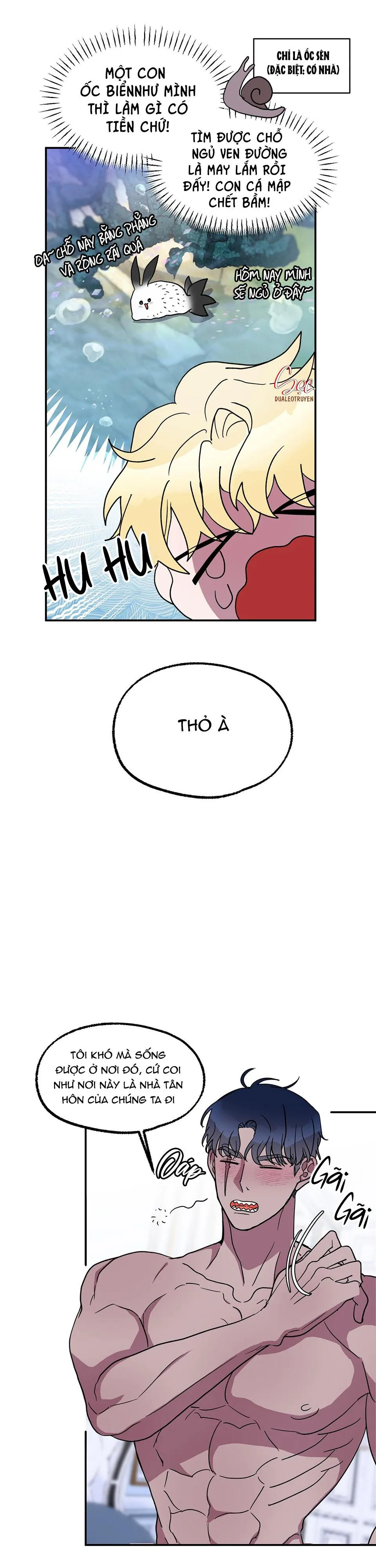 CÁ MẬP VÀ CÔ DÂU THỎ Chapter 4 Trang 12