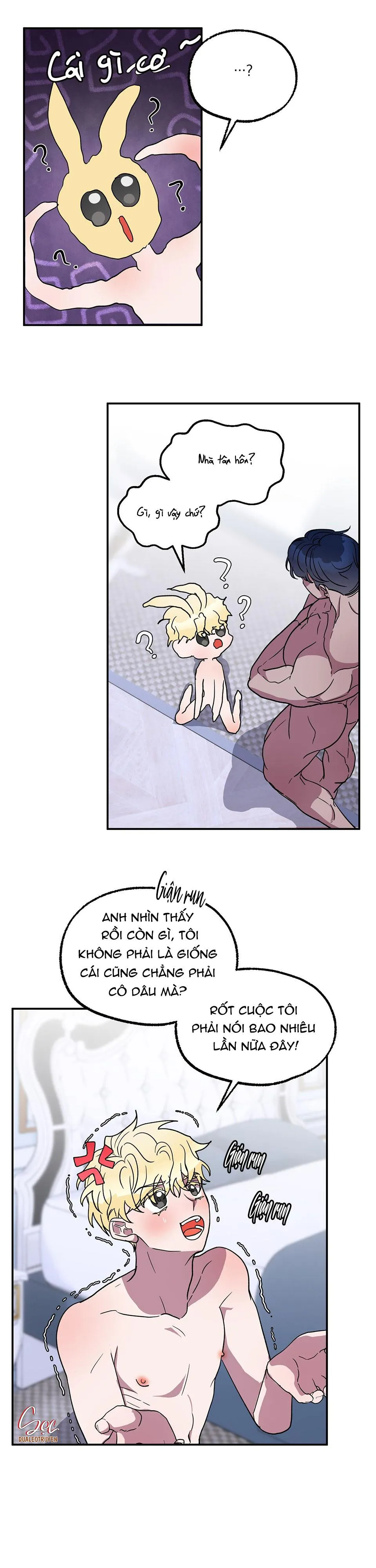 CÁ MẬP VÀ CÔ DÂU THỎ Chapter 4 Trang 13
