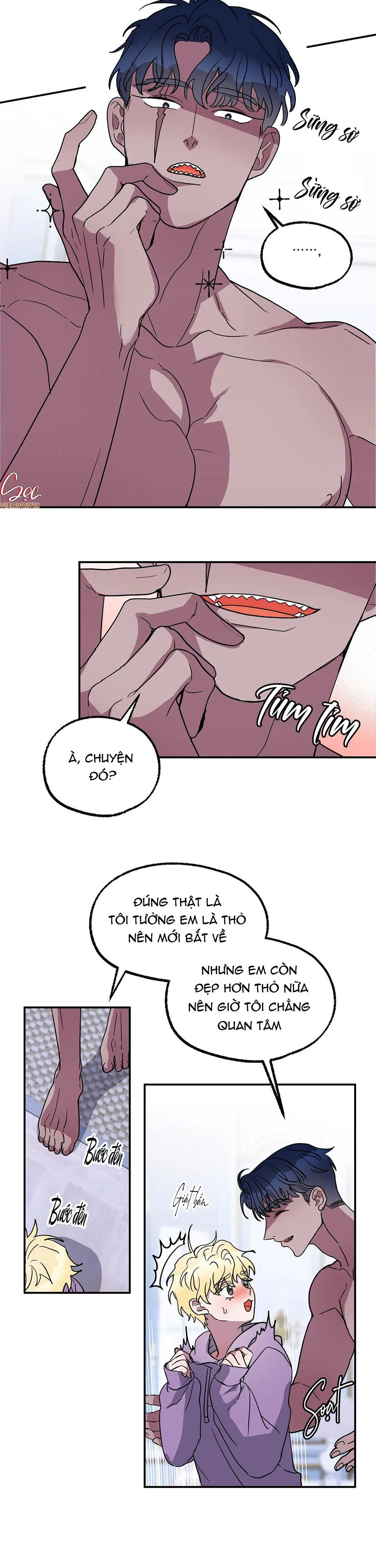 CÁ MẬP VÀ CÔ DÂU THỎ Chapter 4 Trang 16