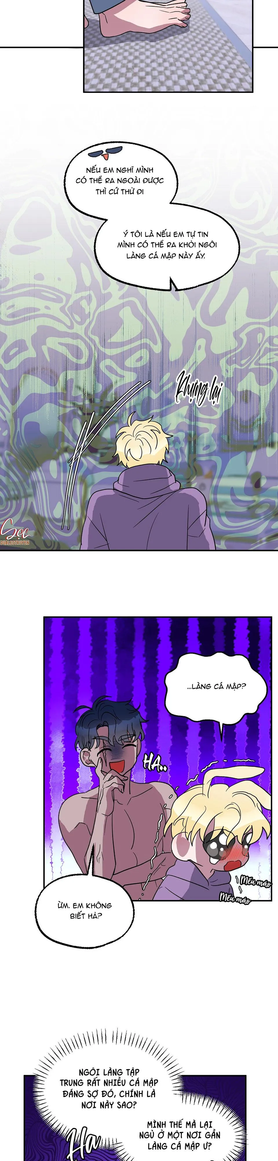 CÁ MẬP VÀ CÔ DÂU THỎ Chapter 4 Trang 23