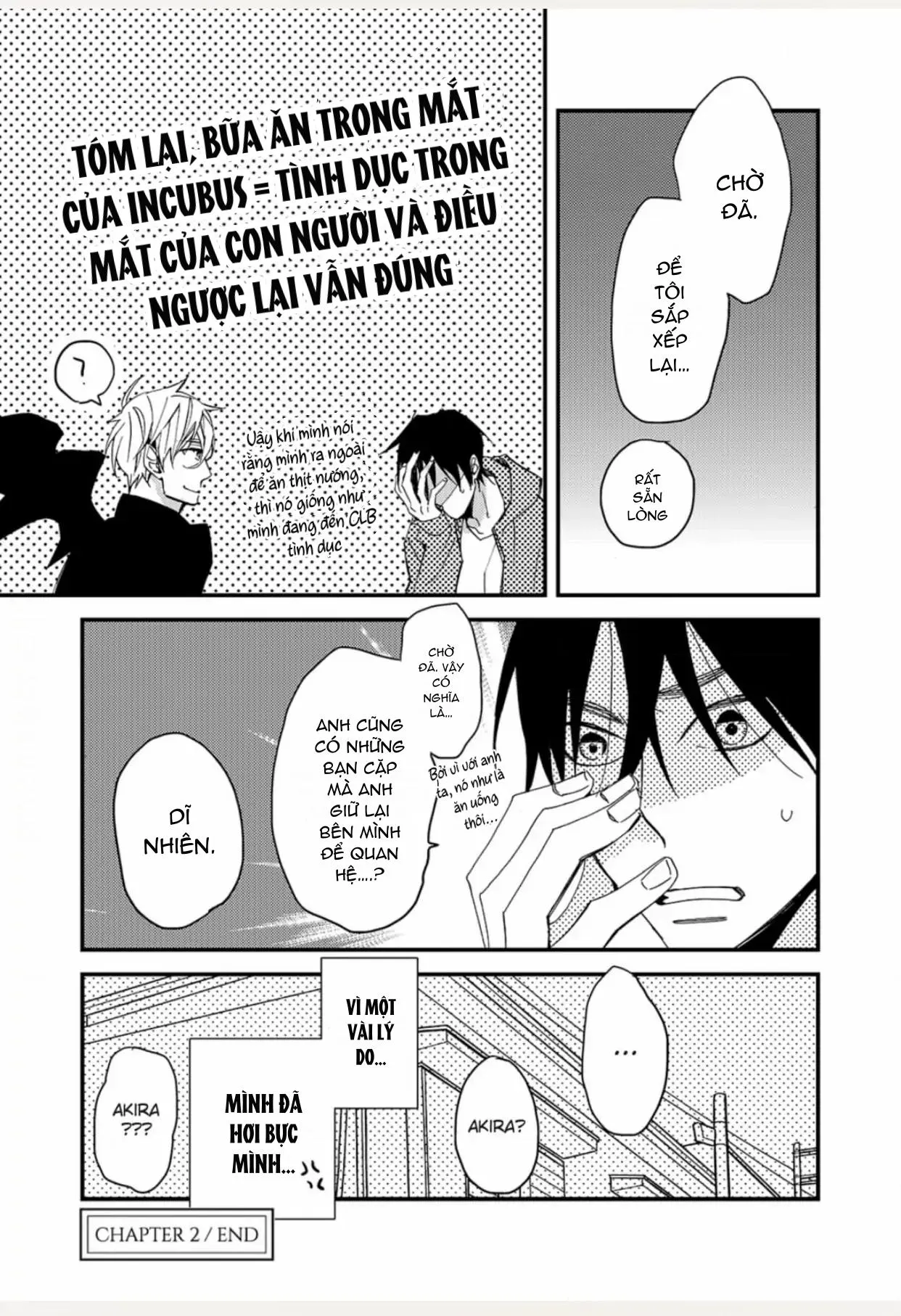 Nguyên tắc ăn uống của Incubus Chapter 2 Trang 22