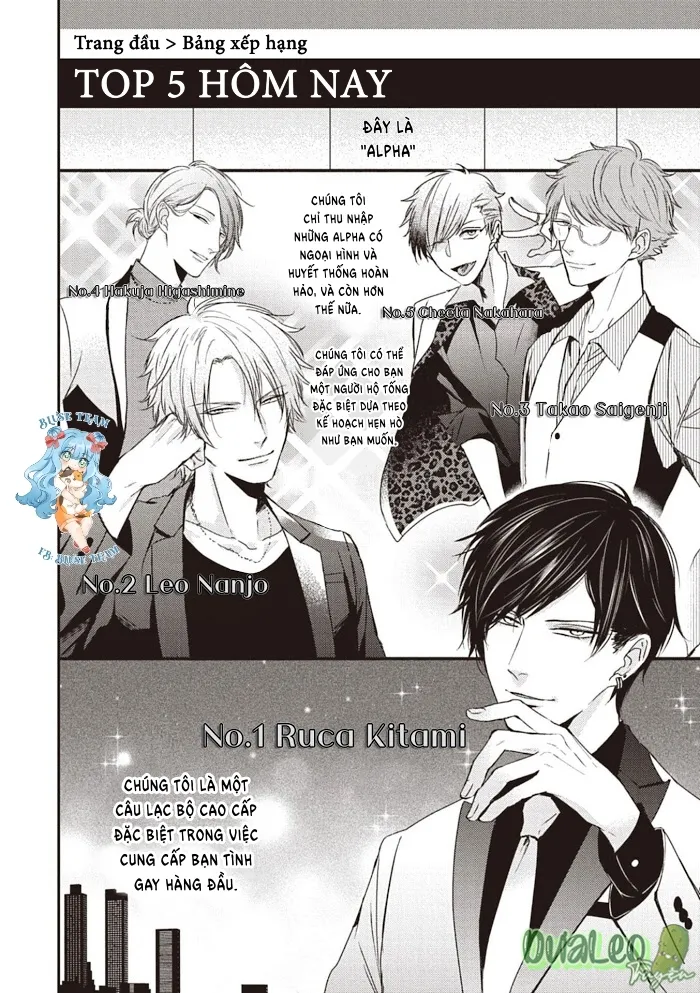 Full Cách Làm Tình Giữa Alpha x Alpha Chapter 1 Trang 8