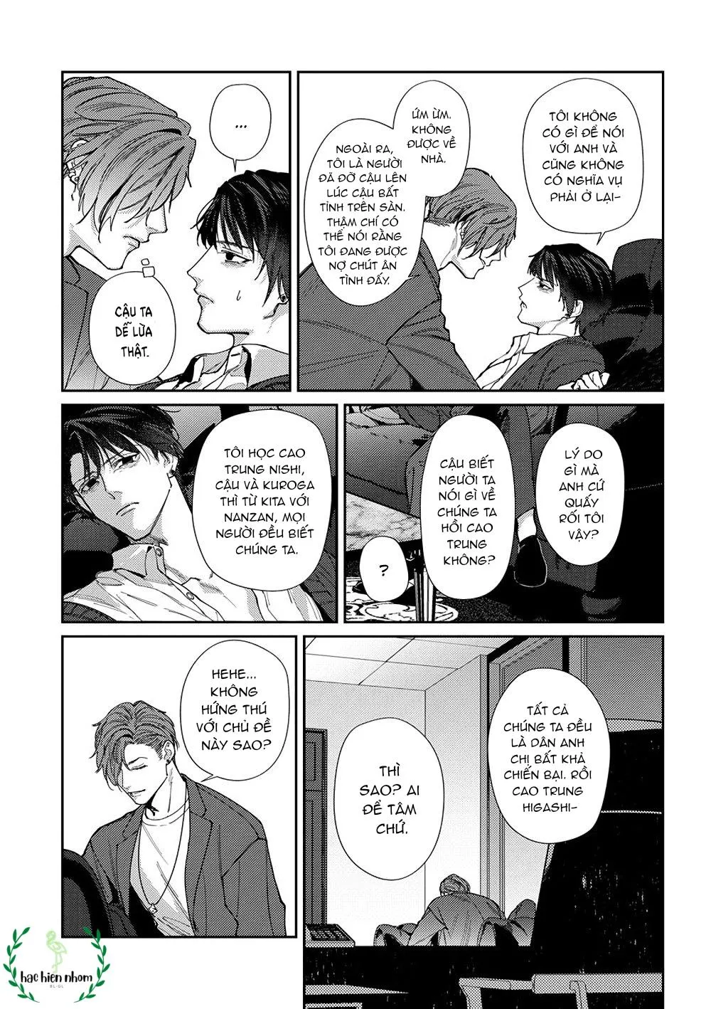 Cách mà 2 người cha của tôi trở thành bạn đời Chapter 10 Trang 8