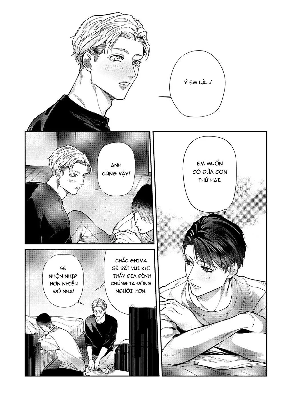 Cách mà 2 người cha của tôi trở thành bạn đời Chapter 12 Trang 36