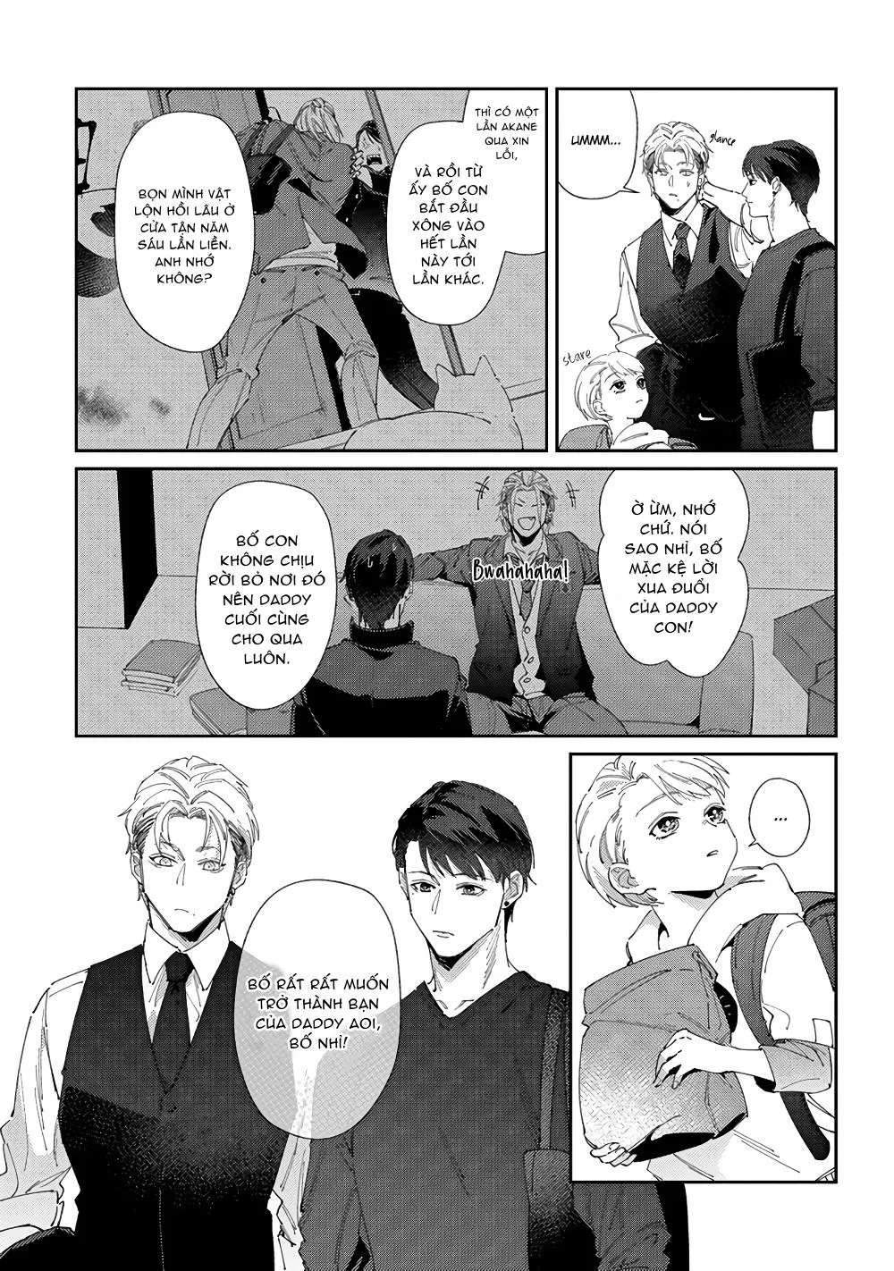 Cách mà 2 người cha của tôi trở thành bạn đời Chapter 4 Trang 4