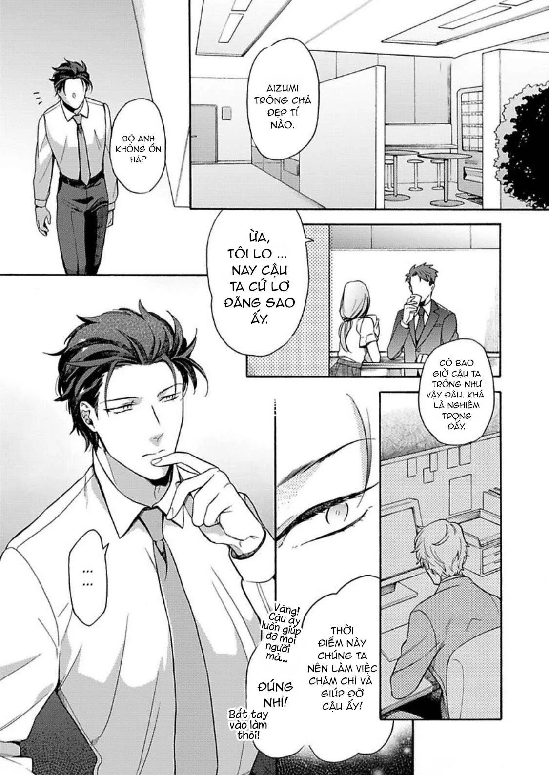 Cách Sếp An Ủi Nhân Viên Chapter 2 Trang 12