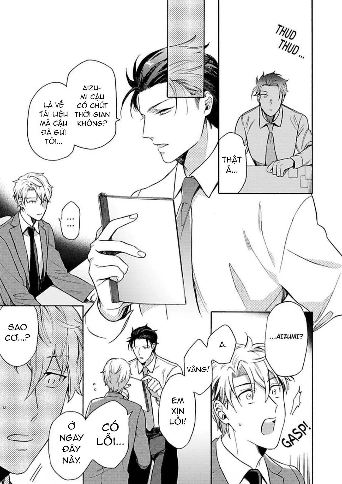 Cách Sếp An Ủi Nhân Viên Chapter 2 Trang 14