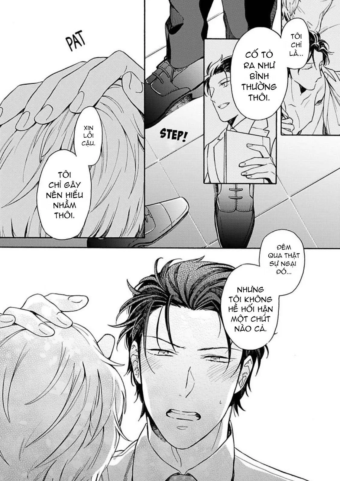 Cách Sếp An Ủi Nhân Viên Chapter 2 Trang 21