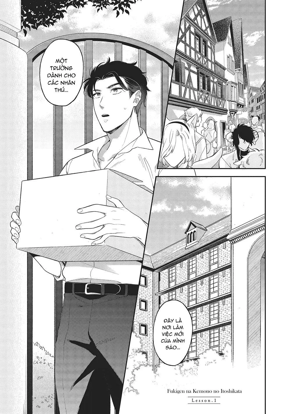 Cách yêu một nhân thú gắt gỏng Chapter 1 Trang 6