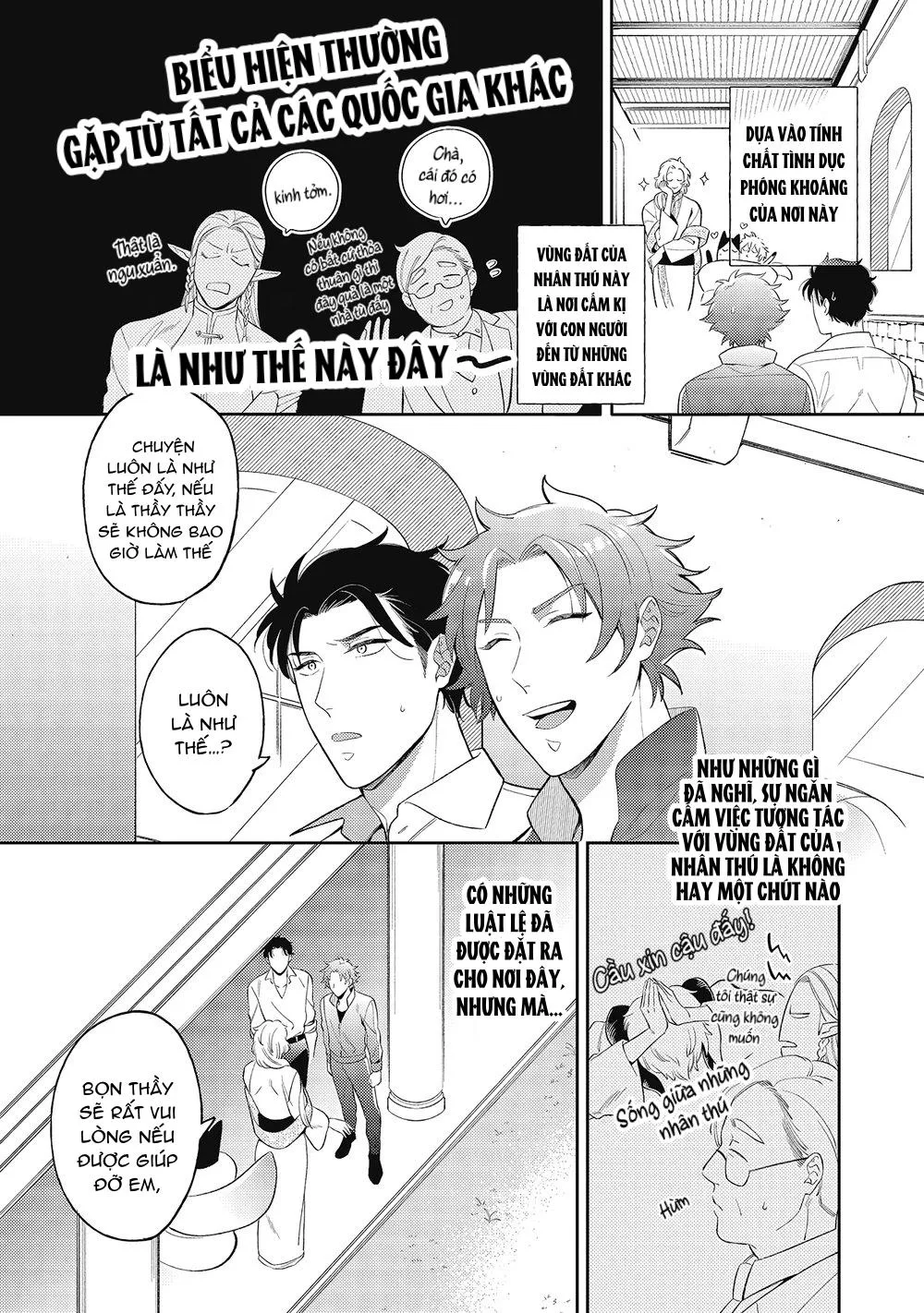 Cách yêu một nhân thú gắt gỏng Chapter 1 Trang 12