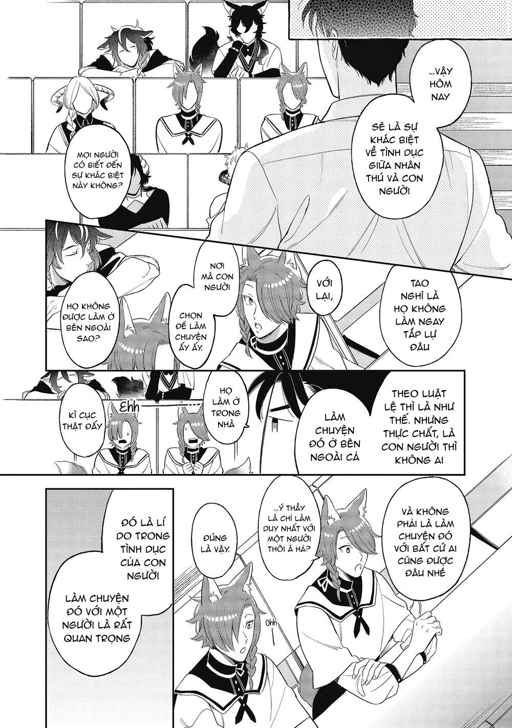 Cách yêu một nhân thú gắt gỏng Chapter 1 Trang 23