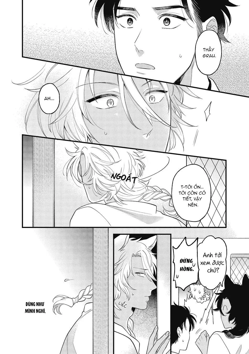 Cách yêu một nhân thú gắt gỏng Chapter 3 Trang 8