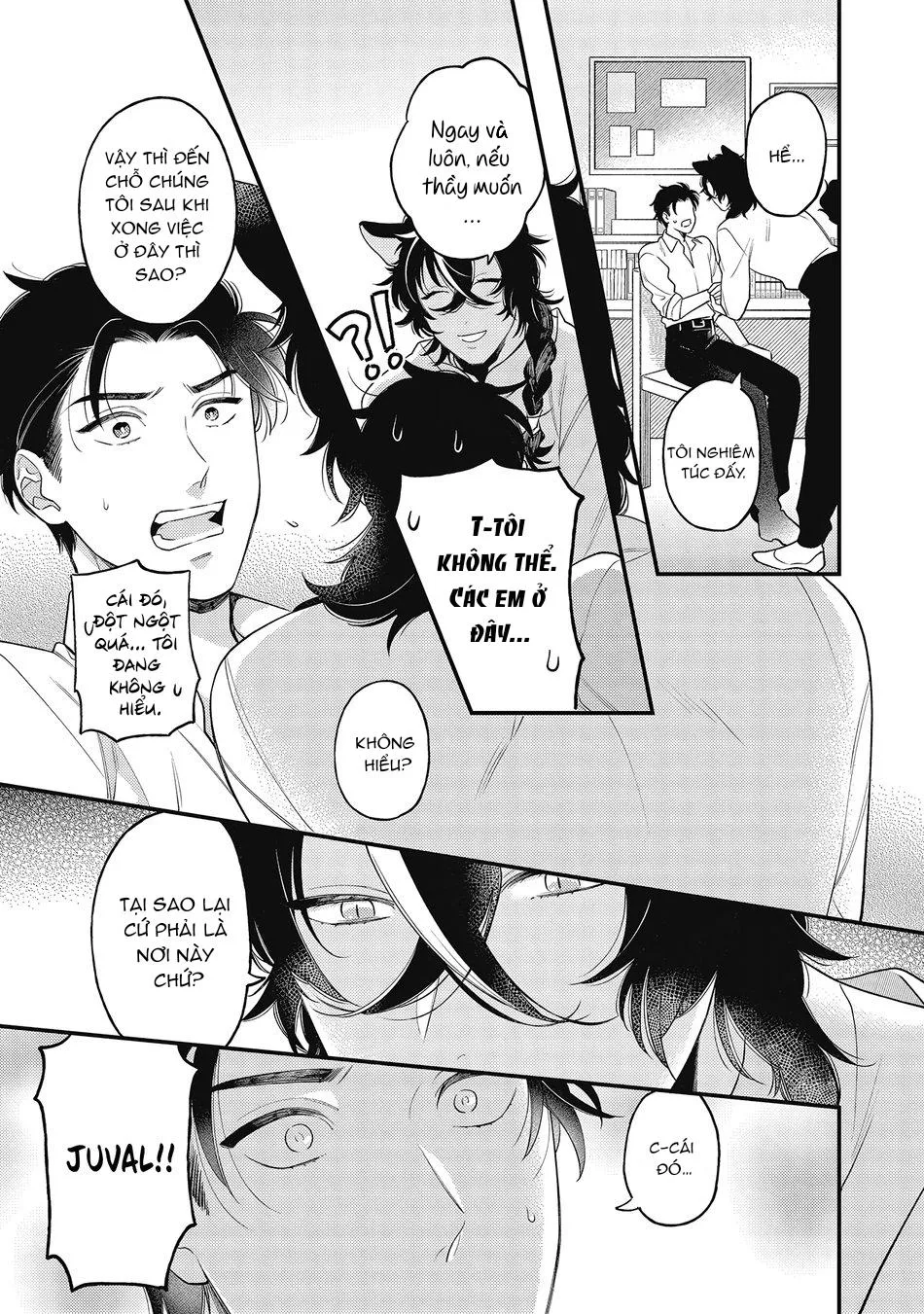 Cách yêu một nhân thú gắt gỏng Chapter 3 Trang 17