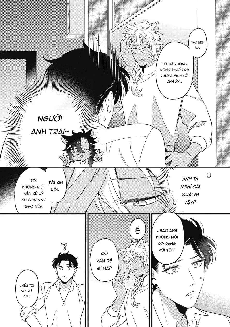 Cách yêu một nhân thú gắt gỏng Chapter 4 Trang 9