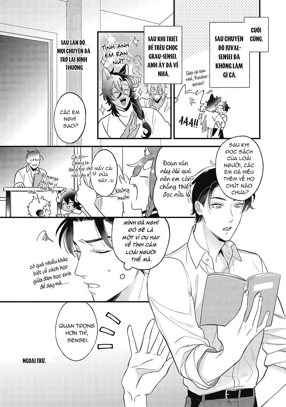 Cách yêu một nhân thú gắt gỏng Chapter 5 Trang 23