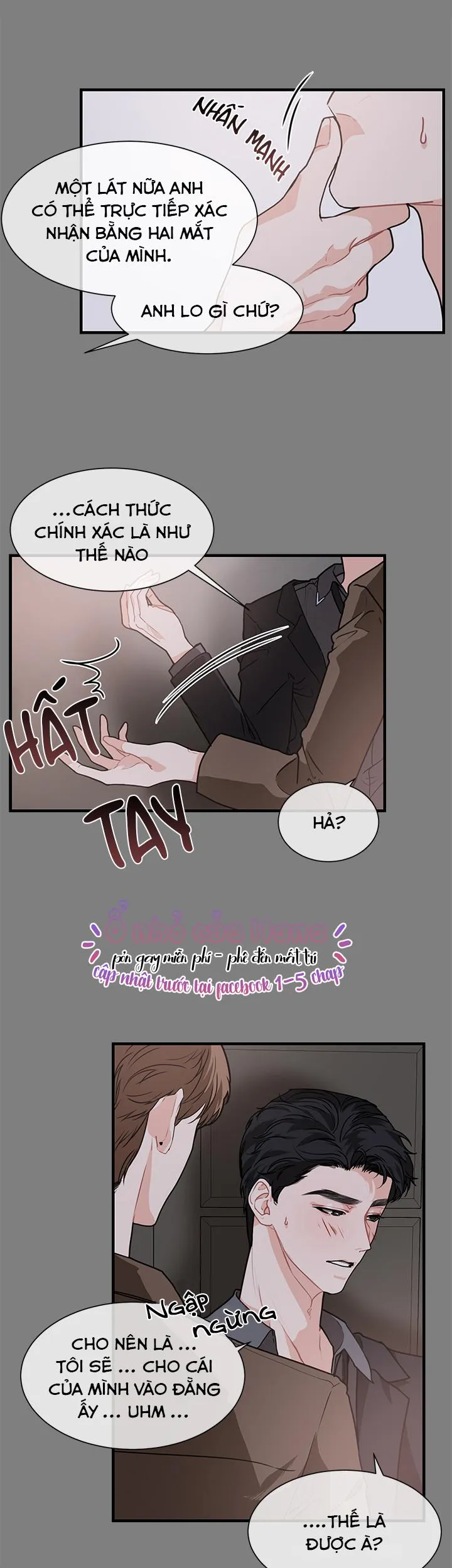 Cái nào mới là sở thích của cậu? Chapter 4 Trang 8