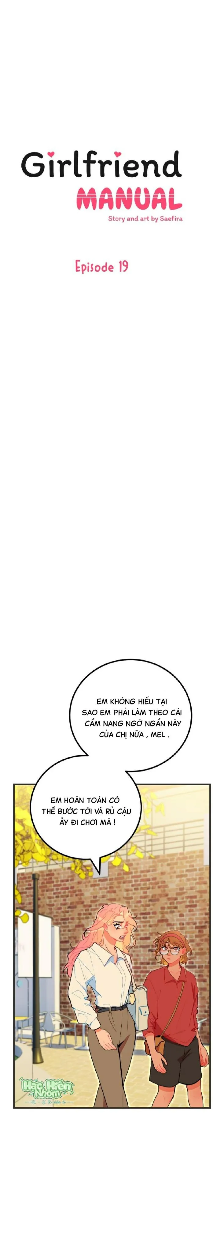 Cẩm Nang Cua Gái Chapter 19 Trang 3