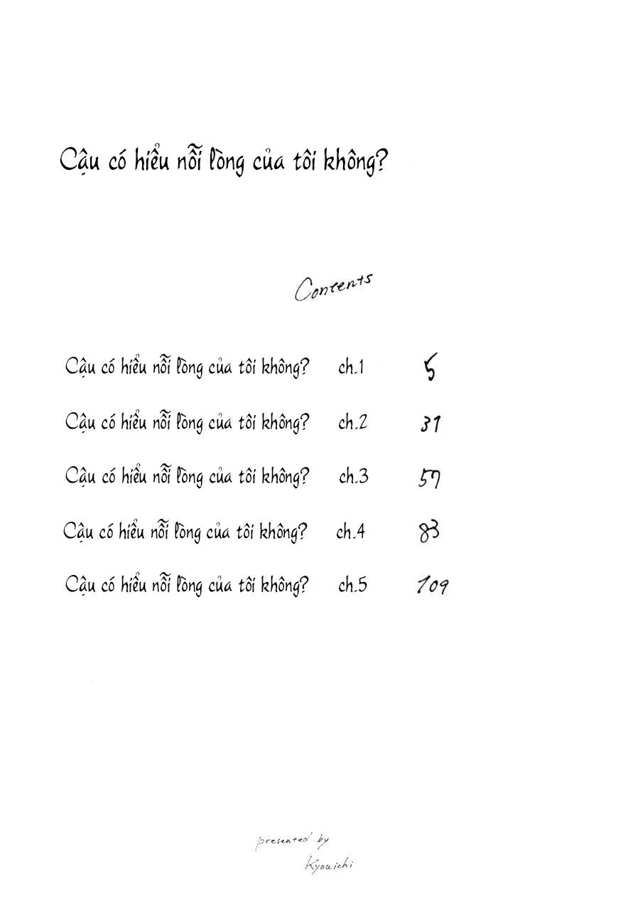 Cảm xúc trong em Chapter 1 Trang 3
