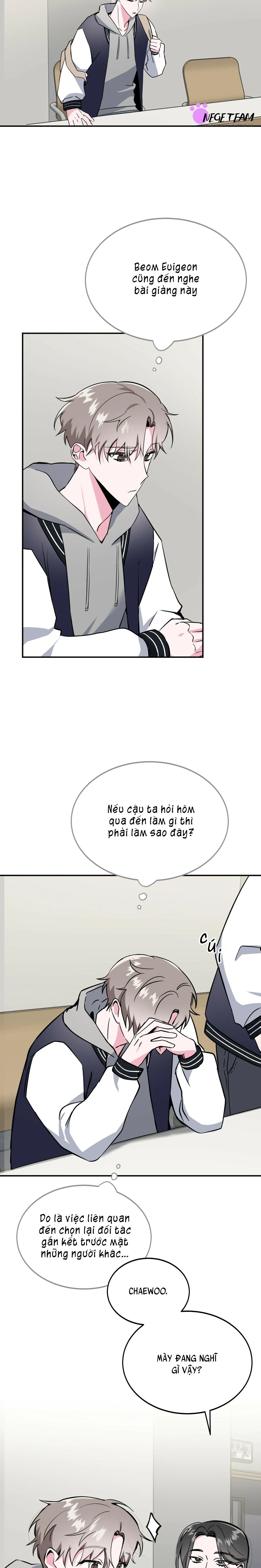 TIỀN BỐI, ANH LÀ OMEGA SAO!? Chapter 4 Trang 19