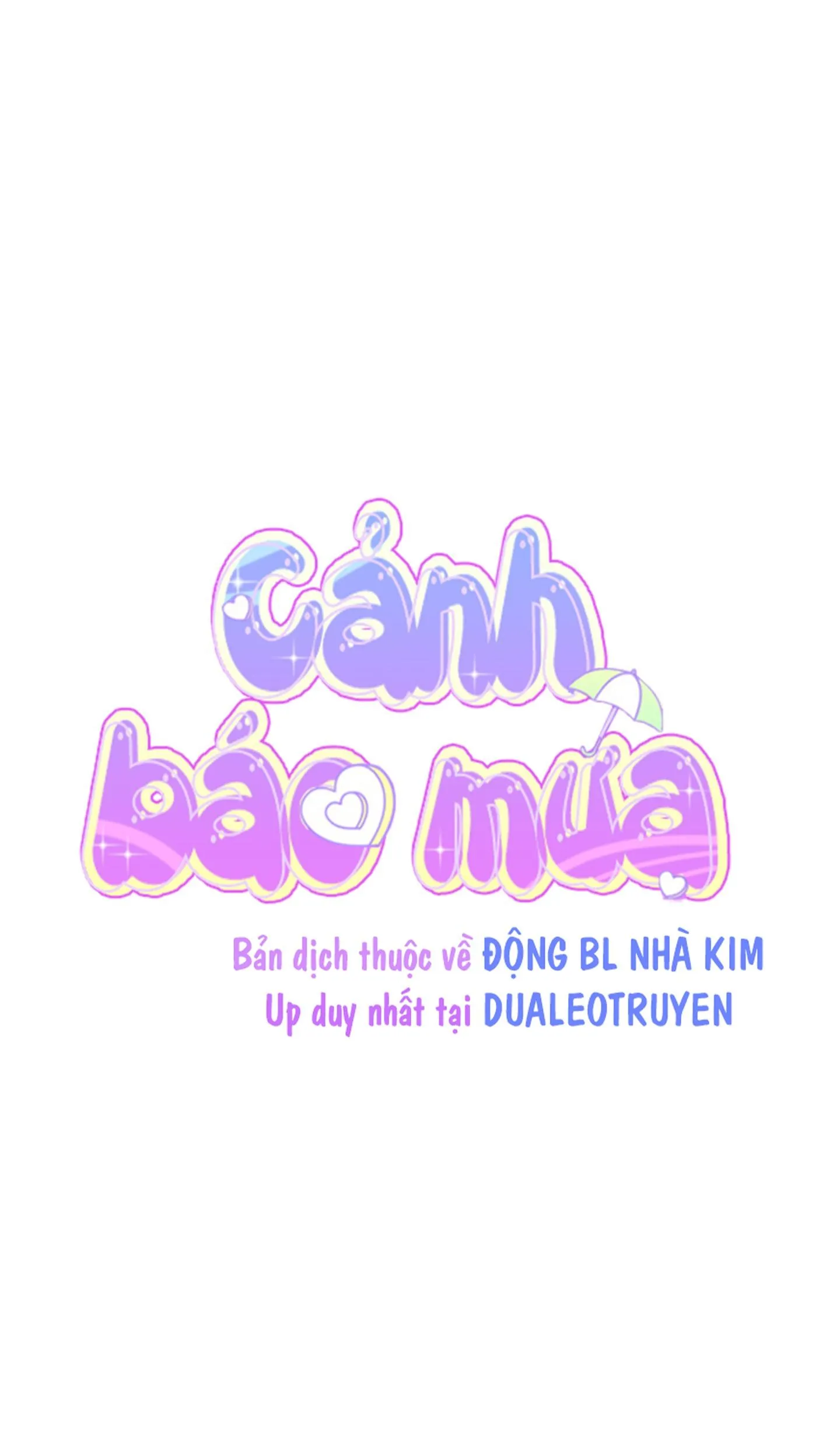 CẢNH BÁO MƯA Chapter 1 Trang 3