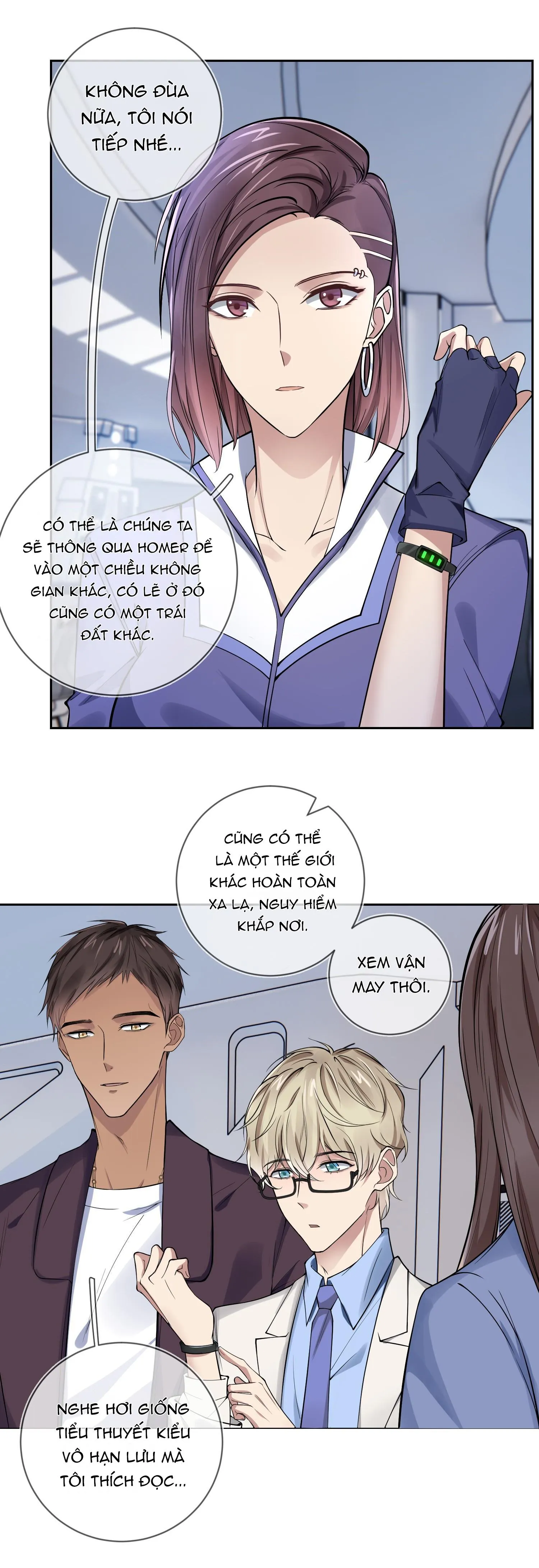 Cánh Cửa Homer Chapter 13 Trang 11