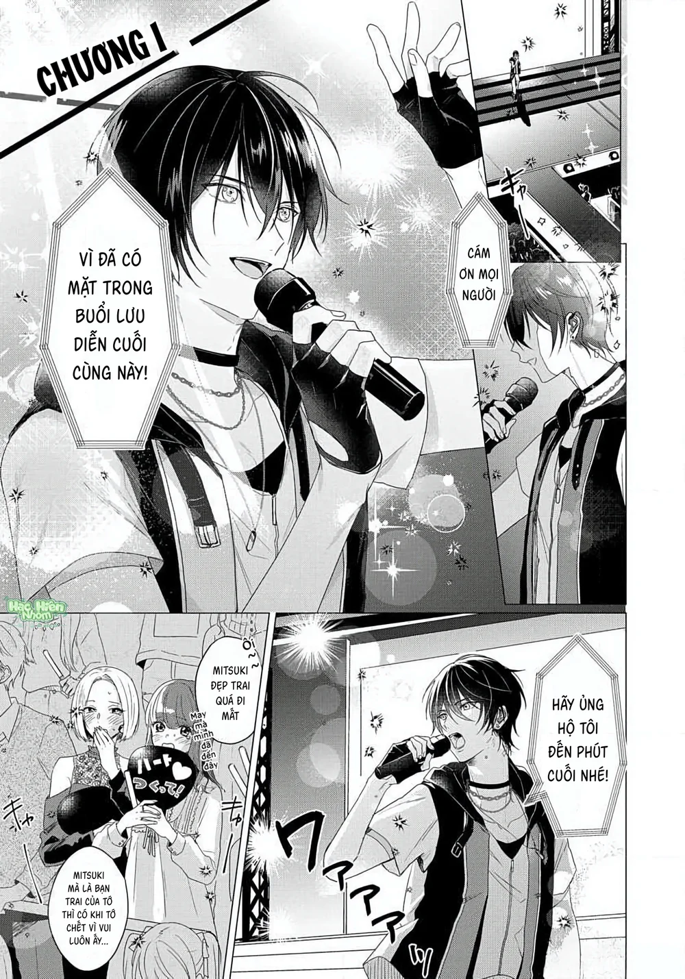 Cặp Đôi Sau Ánh Đèn Sân Khấu Chapter 1 Trang 4