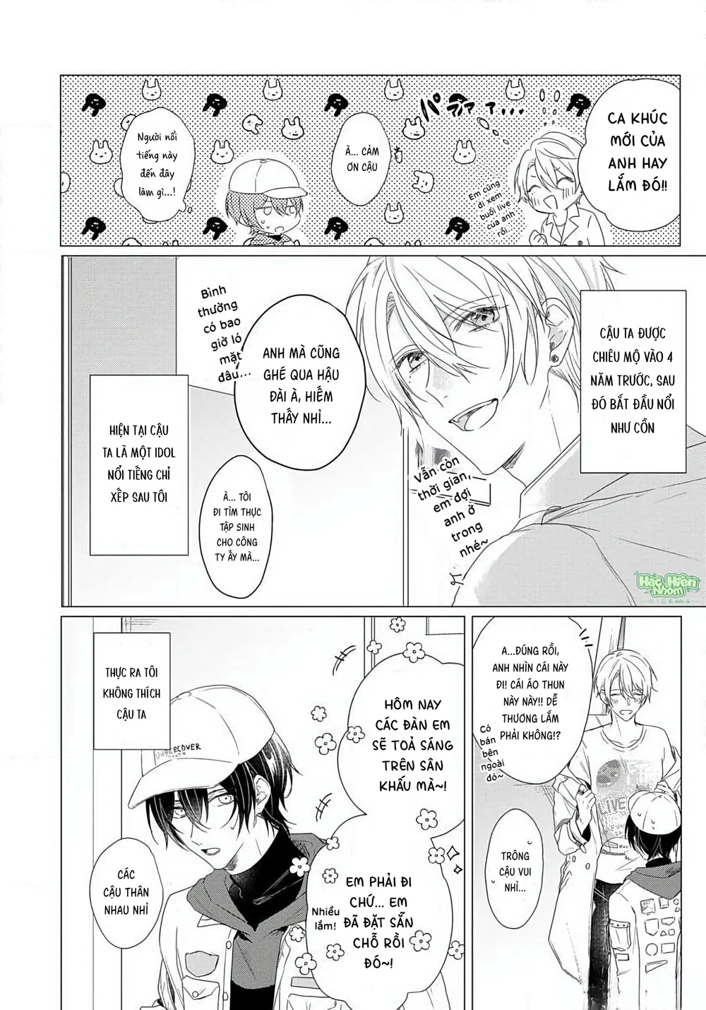 Cặp Đôi Sau Ánh Đèn Sân Khấu Chapter 1 Trang 13