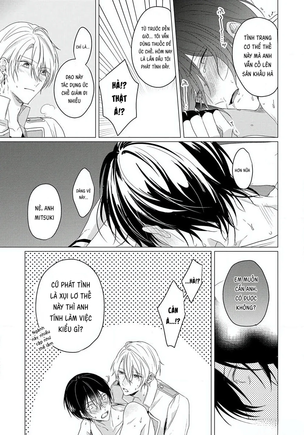 Cặp Đôi Sau Ánh Đèn Sân Khấu Chapter 1 Trang 32