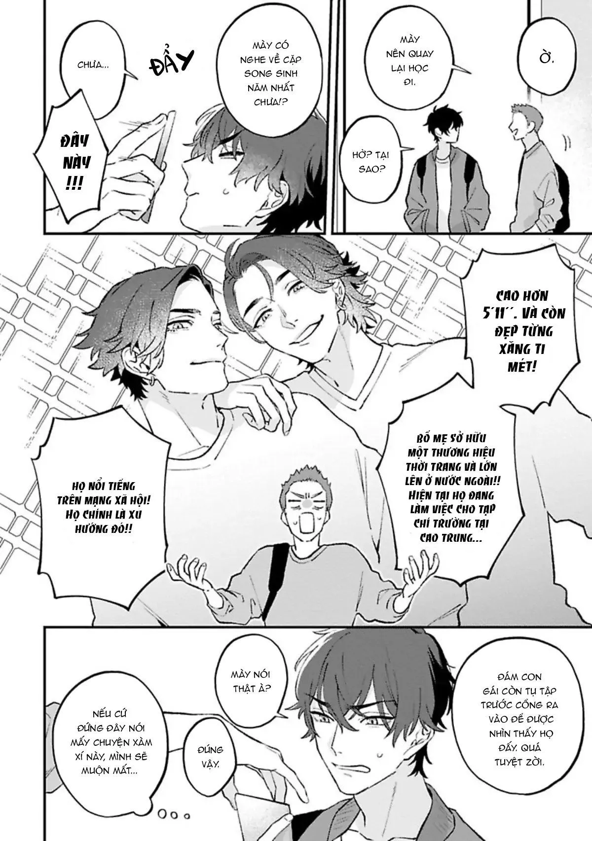 Cặp song sinh khao khát tình yêu Chapter 1 Trang 4