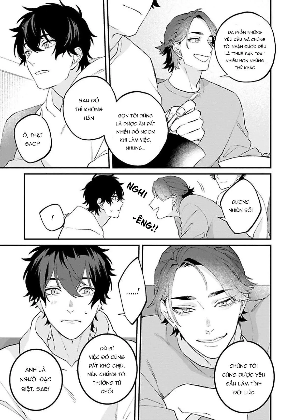 Cặp song sinh khao khát tình yêu Chapter 3 Trang 11