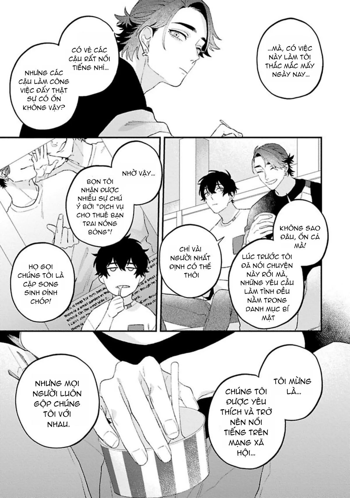 Cặp song sinh khao khát tình yêu Chapter 4 Trang 15