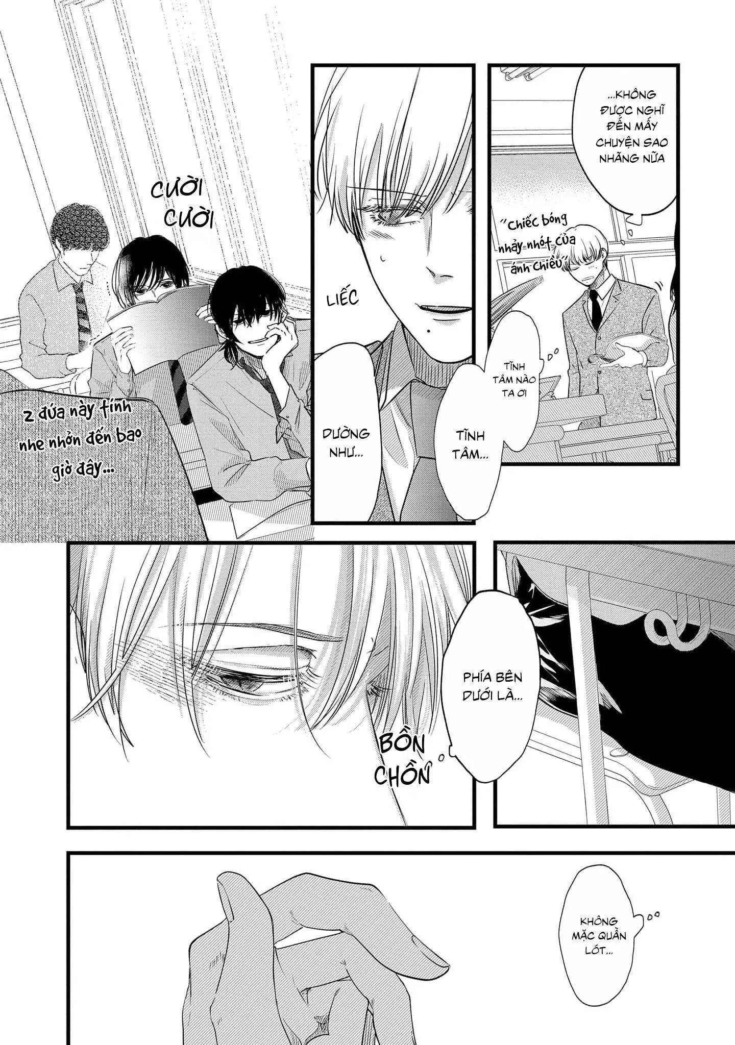 CẶP SONG SINH VÀ THẦY GIÁO Chapter 2 Trang 8