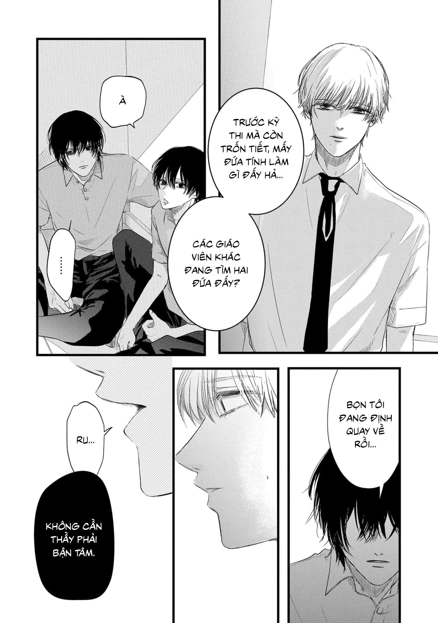 CẶP SONG SINH VÀ THẦY GIÁO Chapter 4 Trang 6