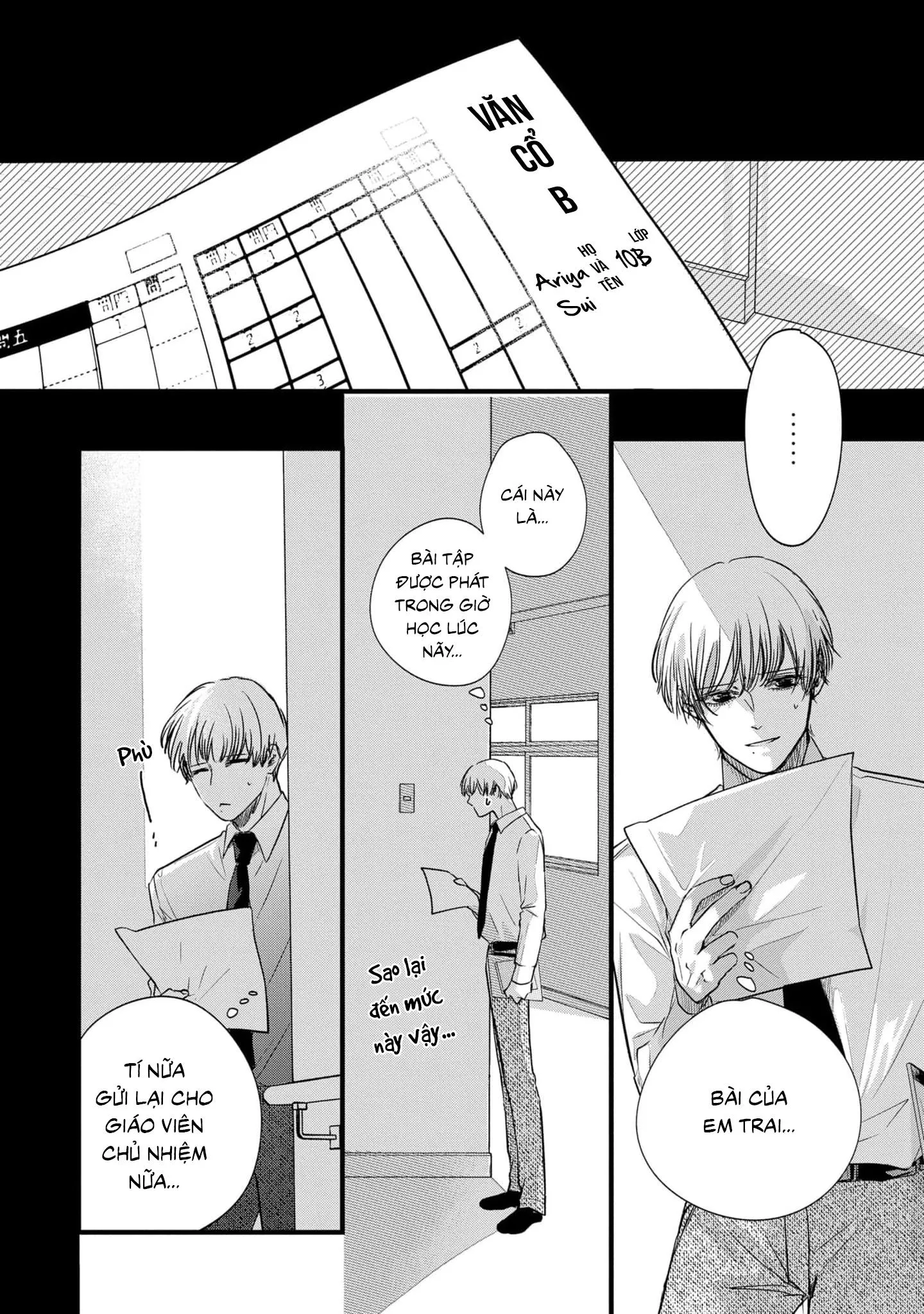 CẶP SONG SINH VÀ THẦY GIÁO Chapter 4 Trang 22
