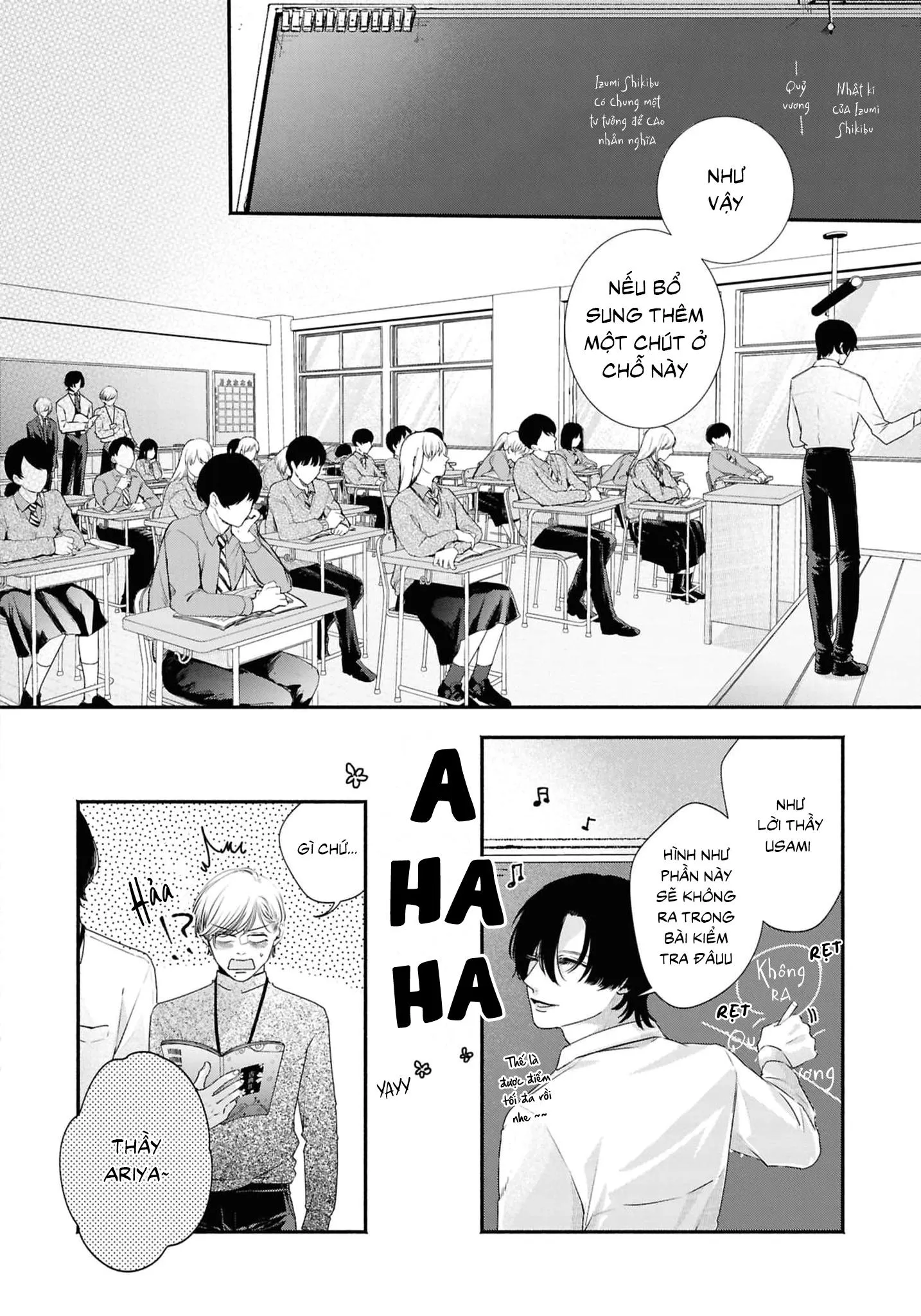 CẶP SONG SINH VÀ THẦY GIÁO Chapter 8 Trang 4