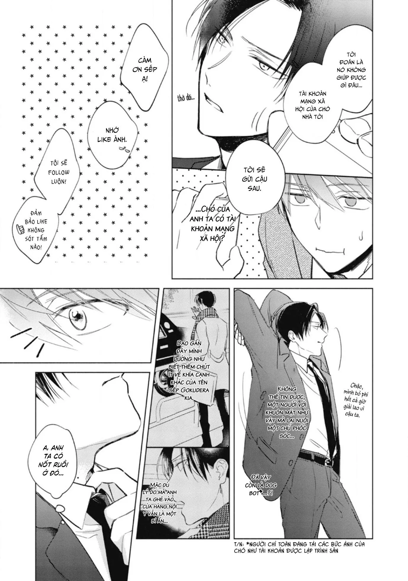 Cấp Trên Ác Quỷ Gokudera Của Tôi Muốn Bị Phơi Bày Chapter 1 Trang 14