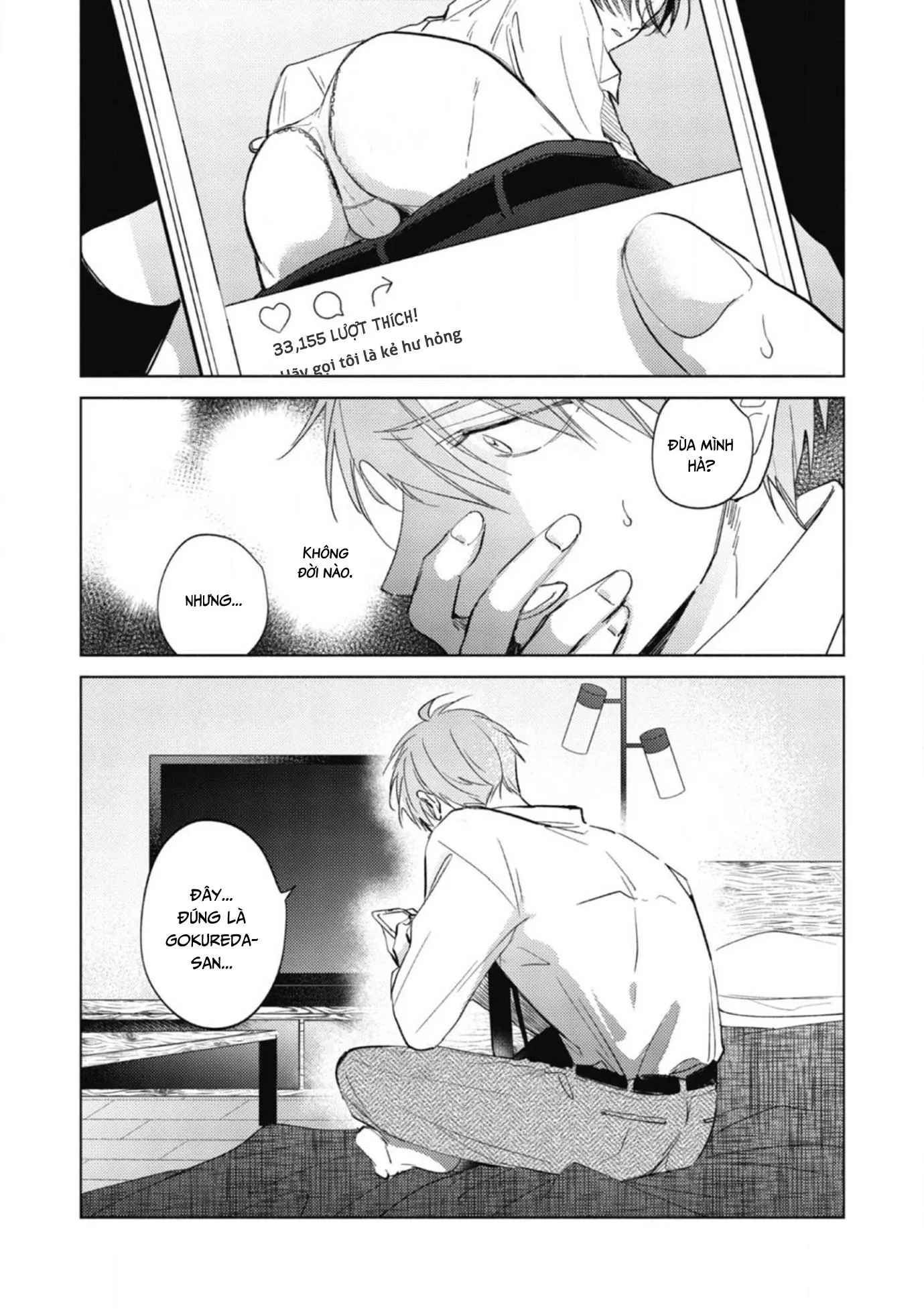 Cấp Trên Ác Quỷ Gokudera Của Tôi Muốn Bị Phơi Bày Chapter 1 Trang 18