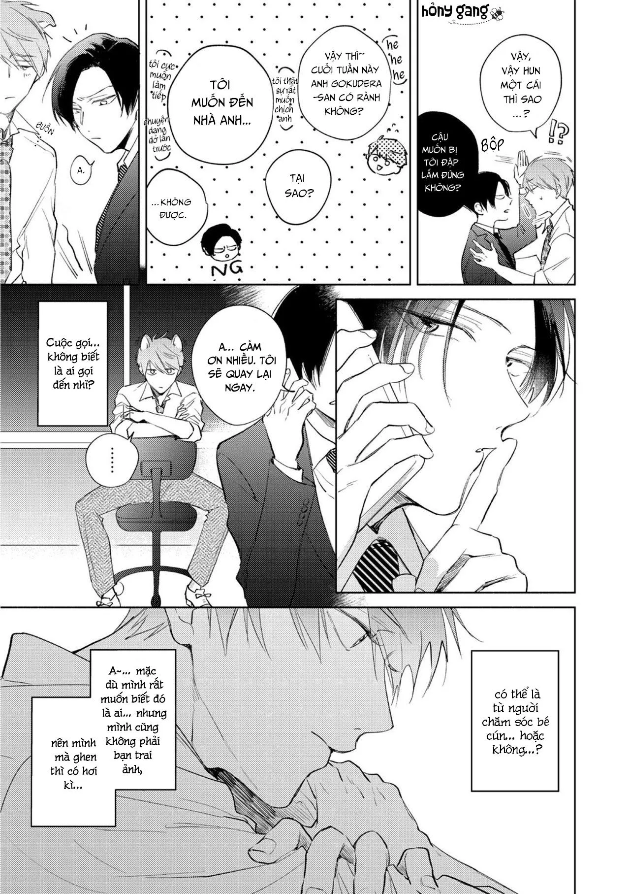 Cấp Trên Ác Quỷ Gokudera Của Tôi Muốn Bị Phơi Bày Chapter 3 Trang 4